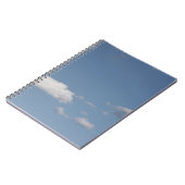 Clouds Blue Sky Notitieboek (Linkerzijde)