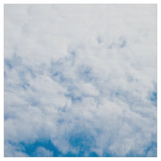 Clouds Blue Sky Stof (Swatch)