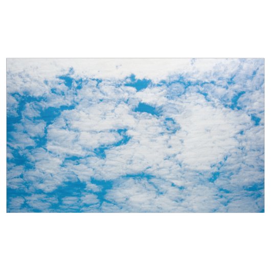 Clouds Blue Sky Stof (Yard (91,4 cm))