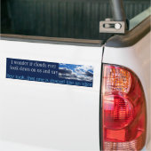 CLOUDS BUMPERSTICKER (Op Truck)
