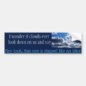CLOUDS BUMPERSTICKER (Voorkant)