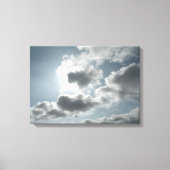 Clouds Canvas afdrukken (Voorkant)