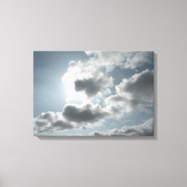 Clouds Canvas afdrukken