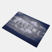 Clouds Custom WELCOME Blue Deuren Mat (Schuin)