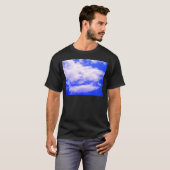 Clouds en Clear Blue Sky T-shirt (Voorkant volledig)