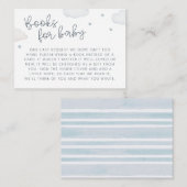 Clouds en sterboeken voor de Kaart van de Baby Enc (Voorkant / Achterkant)