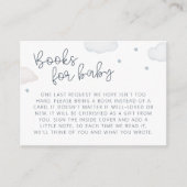 Clouds en sterboeken voor de Kaart van de Baby Enc (Voorkant)