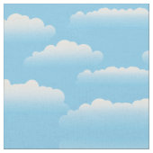 Clouds Fabric Stof (Close Up)