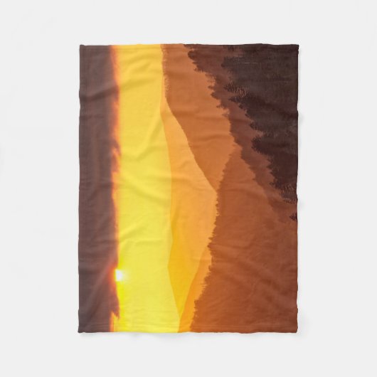 Clouds Fills Valley, Tennessee Fleece Deken (Voorkant)