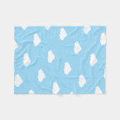 Clouds Fleece Blanket (Voorkant (Horizontaal))