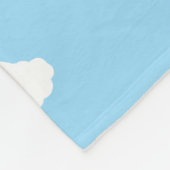 Clouds Fleece Blanket Deken (Hoek)