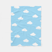 Clouds Fleece Blanket Deken (Voorkant)