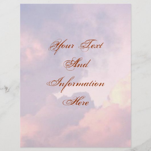 Clouds Flyer (Voorkant)