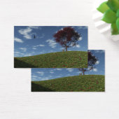 Clouds gaan door Bladwijzer winkelen Visitekaartje (Bureau)