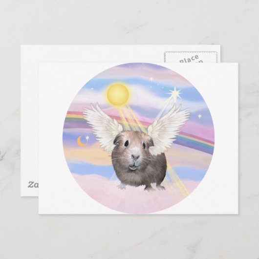 Clouds - Guinee Pig Angel (#2) Briefkaart (Voorkant / Achterkant)