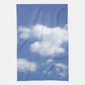 clouds in blue sky kitchen towel set theedoek (Verticaal)