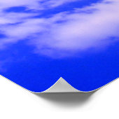 Clouds in Clear Blue Sky Poster (Hoek)