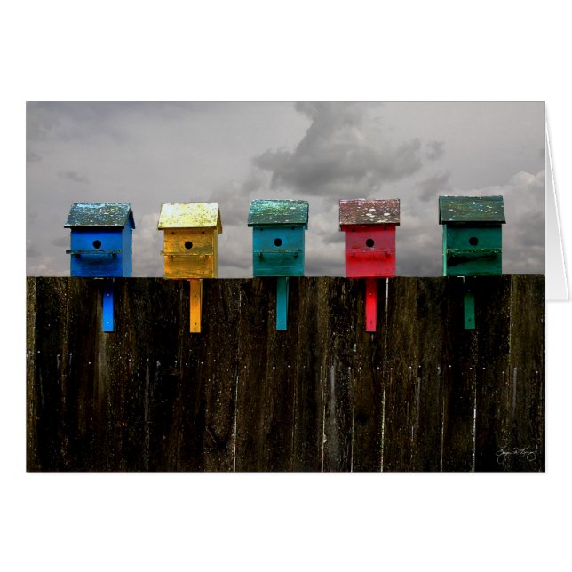 Clouds in het vluchtpad: Kaart (Voorkant Horizontaal)