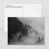 Clouds in Logan Pass Glacier NP Briefkaart (Voorkant / Achterkant)