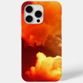 CLOUDS IN ORANJE GEEL RODE SKY Case-Mate iPhone CASE (Achterkant)