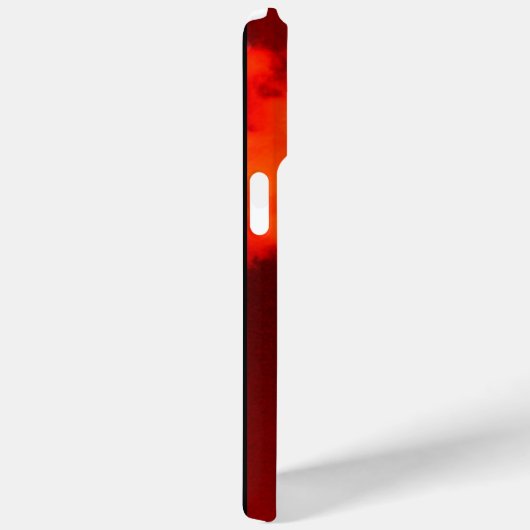 CLOUDS IN ORANJE GEEL RODE SKY Case-Mate iPhone CASE (Achterkant / Rechts)