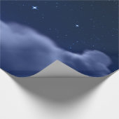 Clouds in ruimteverrekend papier (Hoek)