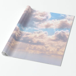 Clouds in Sky Wrapping Paper Cadeaupapier