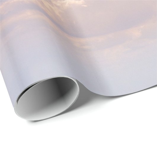 Clouds in Sky Wrapping Paper Cadeaupapier (Rol Hoek)