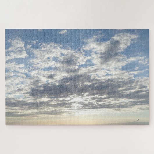 Clouds Jigzaag Puzzle Legpuzzel (Horizontaal)