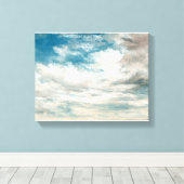 Clouds John Constable Clouds Blue Sky Landschap Canvas Afdruk (Insitu (Houten vloer))