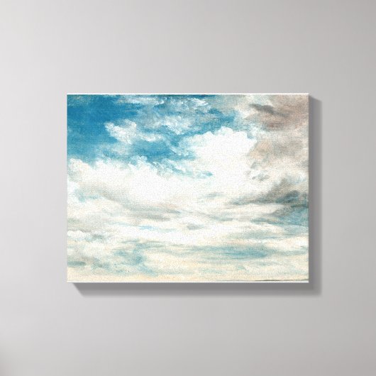 Clouds John Constable Clouds Blue Sky Landschap Canvas Afdruk (Voorkant)