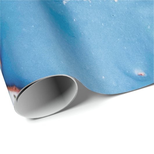 Clouds Macro. De kleur van het hemel en de Witte k Cadeaupapier (Rol Hoek)