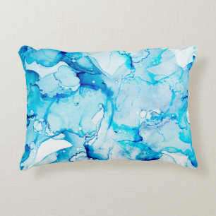 Clouds Macro. Sapphirine en White color Spots. Oc Accent Kussen