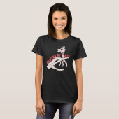 Clouds of Skeleton Groovy Vibes Happy Valentine's  T-shirt (Voorkant volledig)