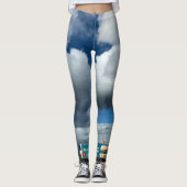 Clouds of the Day Series by AskStudio Leggings (Voorkant)