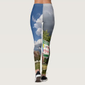 Clouds of the Day Series by AskStudio Leggings (Achterkant)
