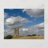 Clouds over Broadway Tower, Cotswolds briefkaart (Voorkant)