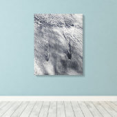 Clouds over de Juan Fernandez-eilanden Canvas Afdruk (Insitu (Houten vloer))