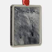 Clouds over de Juan Fernandez-eilanden Metalen Ornament (Rechts)