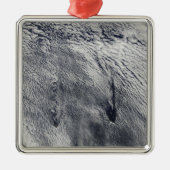 Clouds over de Juan Fernandez-eilanden Metalen Ornament (Voorkant)