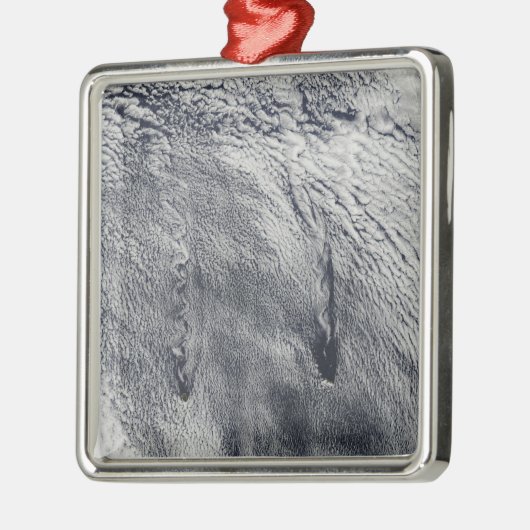 Clouds over de Juan Fernandez-eilanden Metalen Ornament (Links)