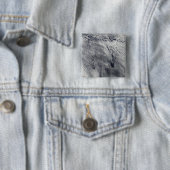 Clouds over de Juan Fernandez-eilanden Vierkante Button 5,1 Cm (In situ)