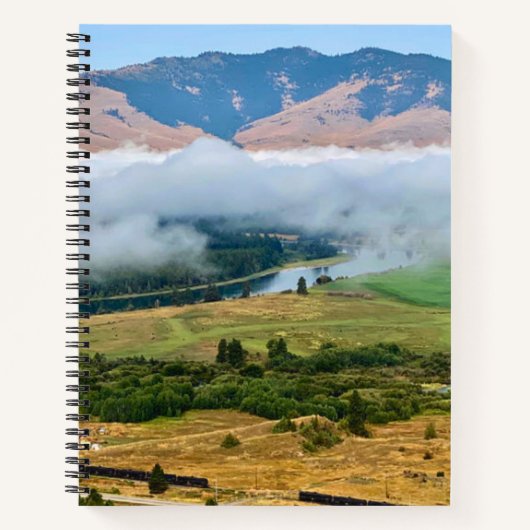 Clouds Over Flathead River Notitieboek (Voorkant)