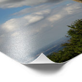 Clouds over foto-afdrukken van Broadway Tower Foto Afdruk (Hoek)