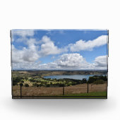 Clouds over Lake Gnotuk Camperdown Photo Block Fotoblokken (Voorkant)
