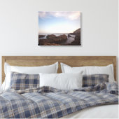 Clouds over Montana Stretched Canvas Print (Insitu (Slaapkamer))