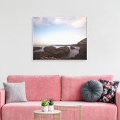 Clouds over Montana Stretched Canvas Print (Insitu (Woonkamer))