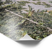 Clouds Over Mount Rainier Scenic Landscape Foto Afdruk (Hoek)