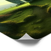 Clouds over Stonehenge Fantasy Digital Art Poster (Hoek)