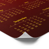 Clouds Ox papieren Chinees nieuwjaarsprogramma 202 Poster (Hoek)